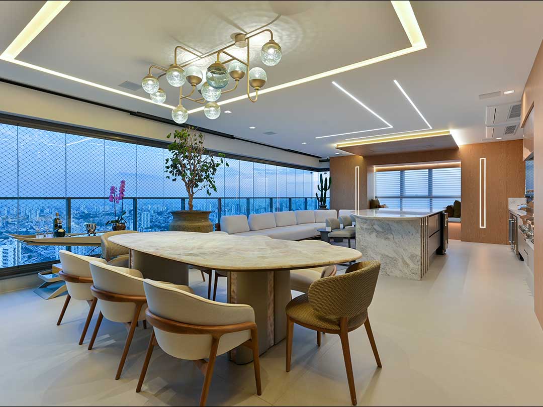 Projeto de Arquitetura e Reforma Residencial Apartamento Figueira Altos do Tatuapé - Arquiteto Johnny Viana Arquitetura e Interiores