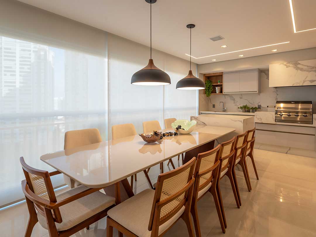 Projeto de arquitetura e reforma de apartamento no Condomínio Residencial Central Park Prime Tatuapé - Arquiteto Johnny Viana Arquitetura e Interiores