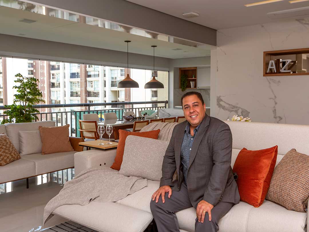 Projeto de arquitetura e reforma de apartamento no Condomínio Residencial Central Park Prime Tatuapé - Arquiteto Johnny Viana Arquitetura e Interiores