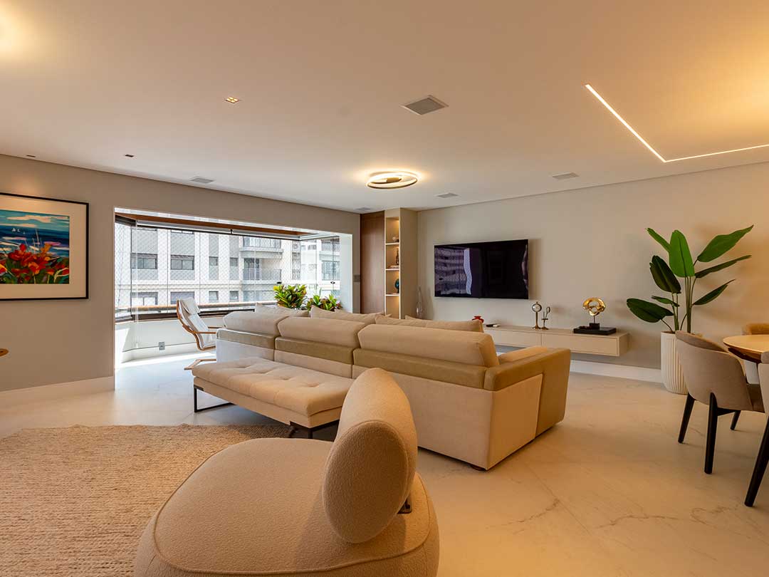 Projeto de Arquitetura e Reforma Residencial Apartamento Condomínio Edificio Bonaire  - Arquiteto Johnny Viana Arquitetura e Interiores