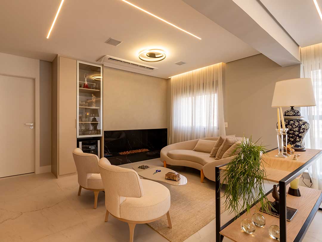 Projeto de Arquitetura e Reforma Residencial Apartamento Condomínio Edificio Bonaire  - Arquiteto Johnny Viana Arquitetura e Interiores