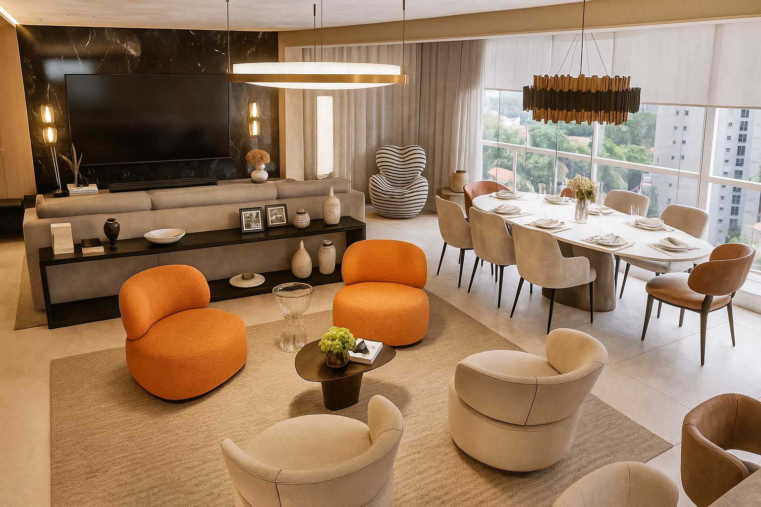 Projeto Apartamento Raiz by Paulo Mauro Perdizes - Arquiteto Johnny Viana Arquitetura e Interiores