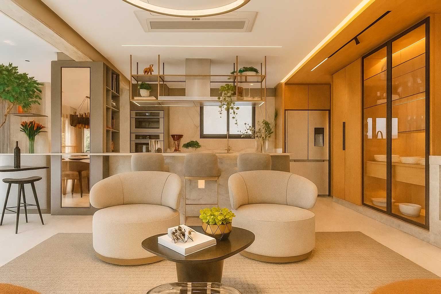 Projeto Apartamento Raiz by Paulo Mauro Perdizes - Arquiteto Johnny Viana Arquitetura e Interiores