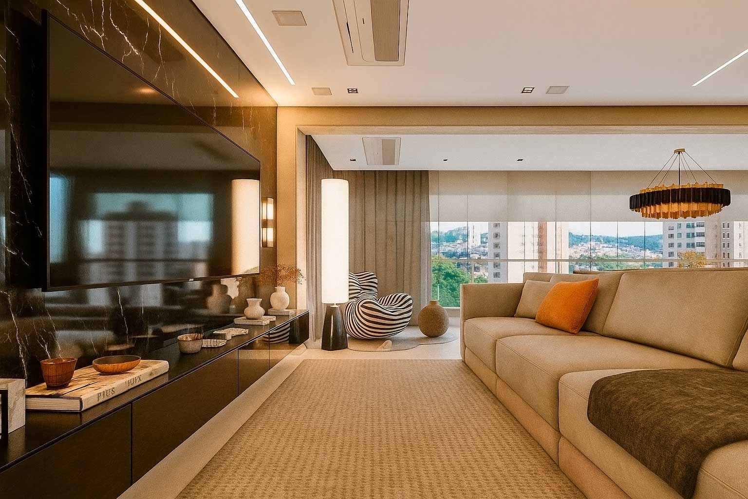 Projeto Apartamento Raiz by Paulo Mauro Perdizes - Arquiteto Johnny Viana Arquitetura e Interiores