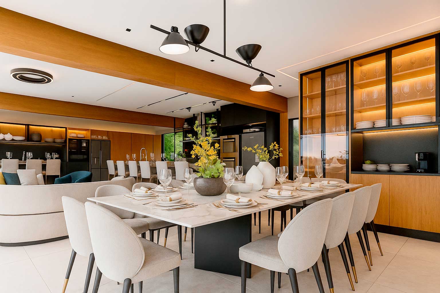 Projeto Casa Riviera de São Lourenço - Arquiteto Johnny Viana Arquitetura e Interiores