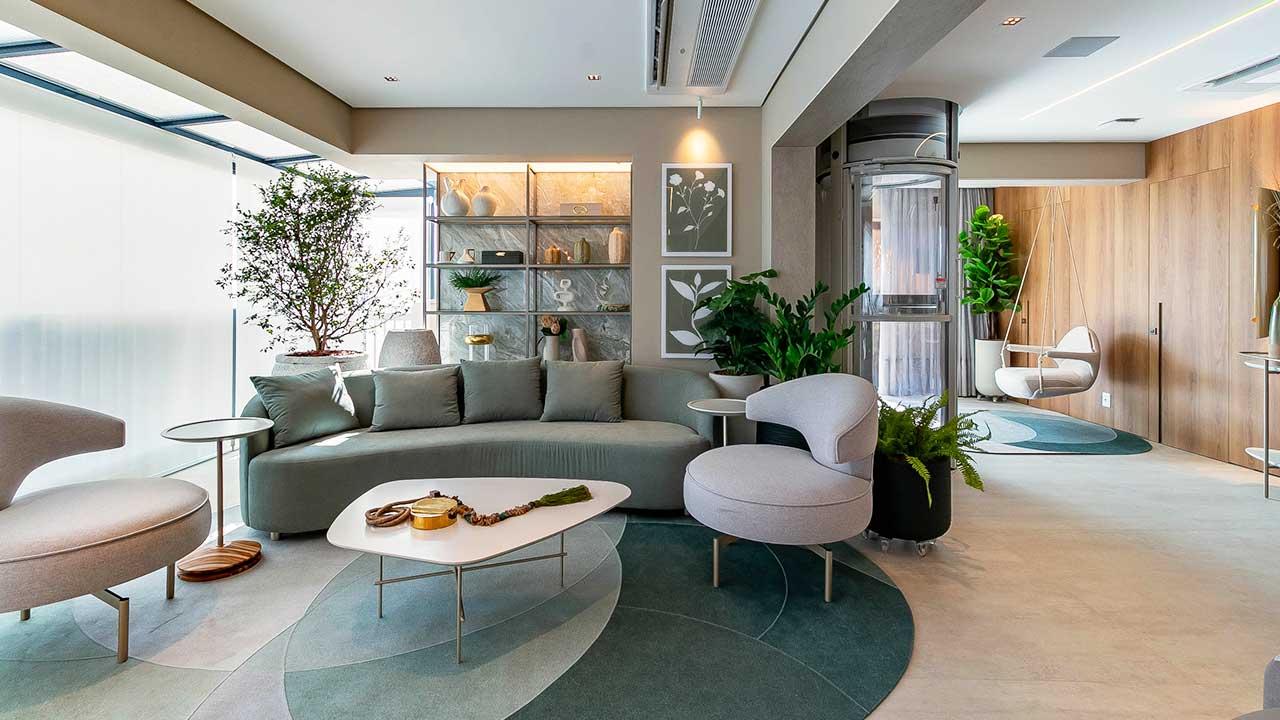 Projeto de apartamento de alto padrão - Projetos de arquitetura e interiores no Jardins - Higienópolis e Perdizes - Arquiteto Johnny Viana Arquitetura e Interiores